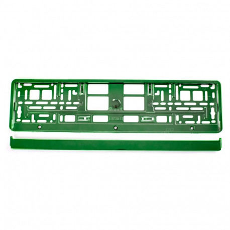 Metallikroheline numbrimärgi raam amio-03178