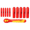 Zestaw narzędzi izolowanych do naprawy aut elektrycznych i hybrydowych 51 el. Zestaw narzędzi izolowanych do naprawy aut elektrycznych i hybrydowych 51 el.