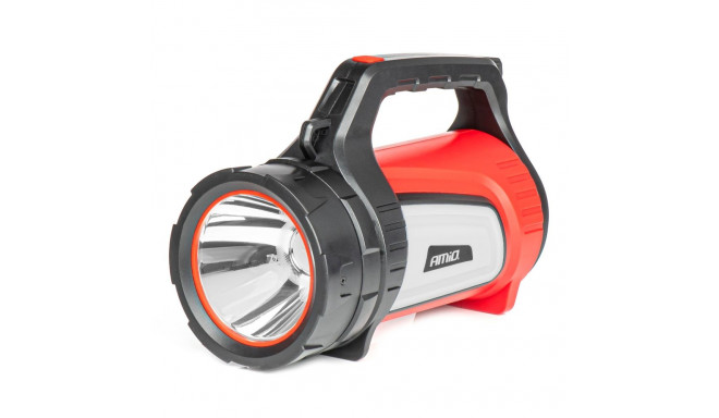 Akulaetav taskulamp t6 + cob 10 režiimi amio-03275