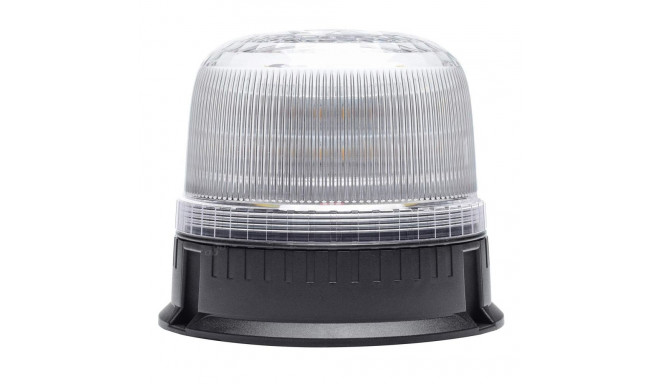 Lampa ostrzegawcza błyskowa kogut 24 led w25b 12v 24v amio-03341