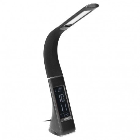 DOLOMIT LED 5W äratuskellaga laualamp, 300lm, 4000K, must