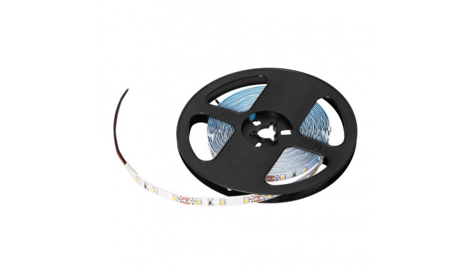 Taśma LED 12V, 2835, 60L/m, 500lm/m, 4,8W/m, IP20, 3000K, 5m