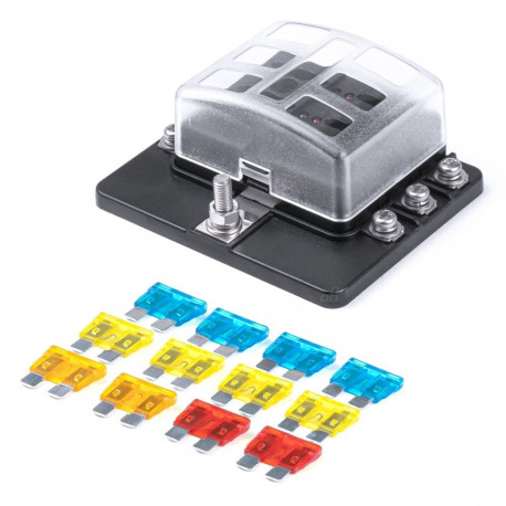 Keraamiline kaitsmekarp 6 pesaga + kaitsmed amio-03039