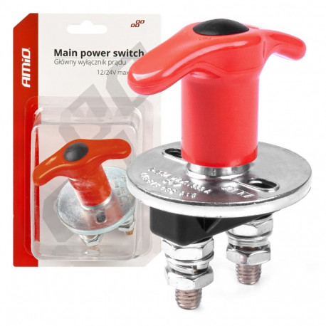 akulaadija voolulüliti hebel 12v 24v amio-03024