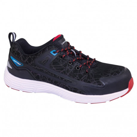 Półbuty z dzianiny odblask. czar-czer, s1p src,"39",ce,lahti