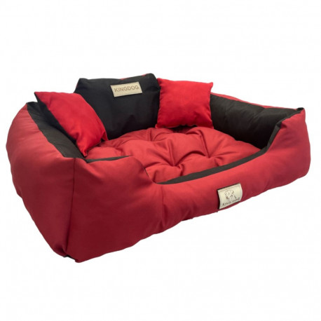 Koeravoodi 145 x 115 Punane KingDog
