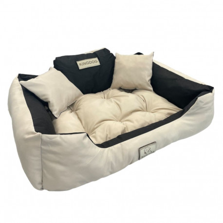 Koeravoodi 145 x 115 Beež KingDog