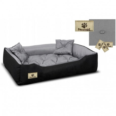 Prestige ase koerale, kassile 100x80 / 115x95 hall-must