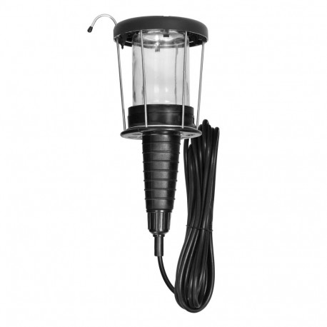 Lampa warsztatowa E27, max.15 W, IP20, szklany klosz