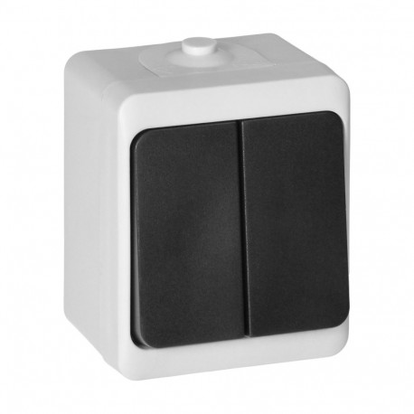AQUATIC MINI IP 54 valge-must lüliti