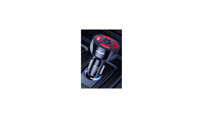 autolaadija 4x USB + kaabel Xtrobb 19907