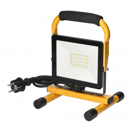 CAVO kaasaskantav LED prožektor 30W, statiiviga, 2400 lm, IP65, 4000K, juhtmega 1,5 m