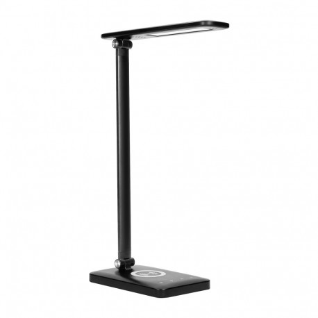 ISIYO LED 7W laualamp juhtmevaba laadija ja USB-ga, 390lm, 3000-4000-6000K, värvitemperatuuri muutmi