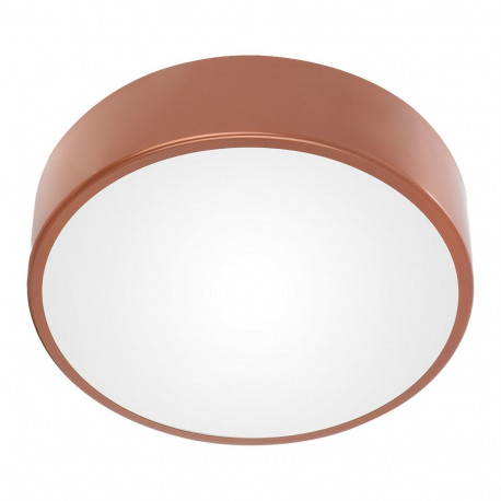 OVO LED-laevalgusti 24W 4000K 2750lm matt klaasist kupli ja vasekarva terasega IP20 - 300