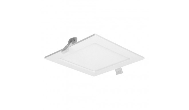 AKMAN LED 12W, oprawa downlight, podtynkowa, kwadratowa, 860lm, 4000K, biała, wbudowany zasilacz LED