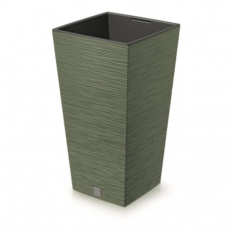 Doniczka FURU SQUARE DFSH240 - ziemisty zielony