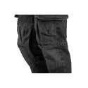 Spodnie robocze DENIM, czarne, rozmiar M