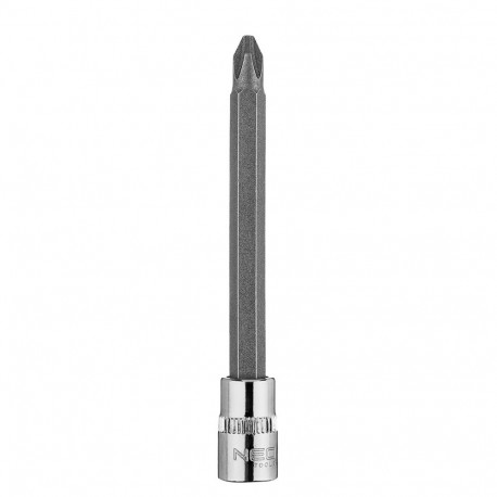 PH2 otsik 1/4" padrunil, pikk, 87 mm (3 tk.)