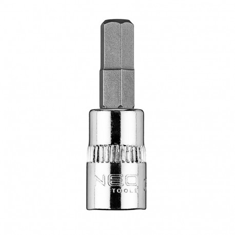 Końcówka sześciokątna H6 na nasadce 1/4", krótka, 37 mm (5 tk.)