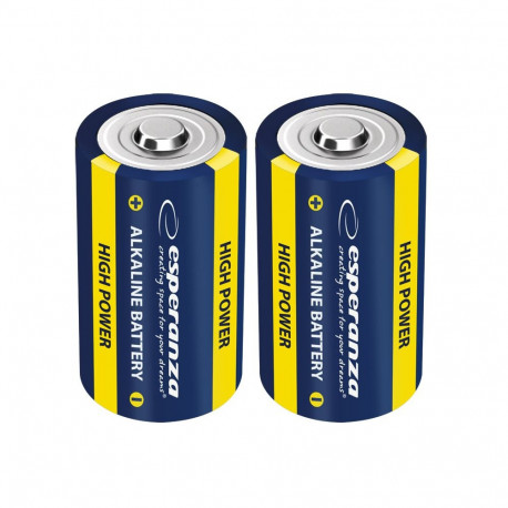 EZB107 Esperanza baterie alkaliczne lr14 c 2szt blister