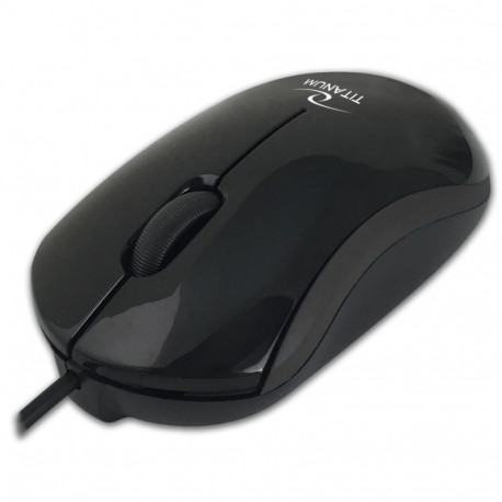 TM125K Titanum juhtmega 3D optiline USB-C hiir kuldne