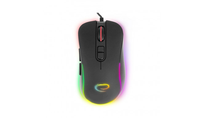 EGM303 Esperanza mysz przewod. gaming led rgb 7d opt. usb-c hesperis