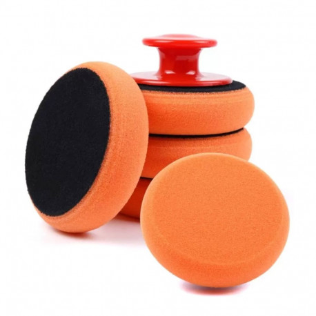 Zestaw gąbek vahatamiseks poleerimiseks käsnaga hoidikuga 125 mm 5 tk amio-02903