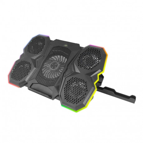 EGC107 Esperanza podstawka chłodząca gaming pod notebook led rgb breva
