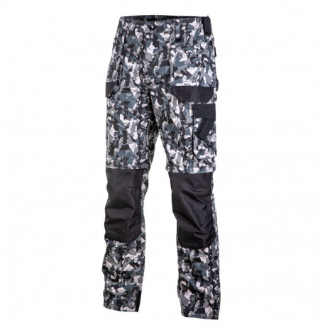 Spodnie z odpinanymi nogaw. szaro-czarne, "xl", ce, lahti