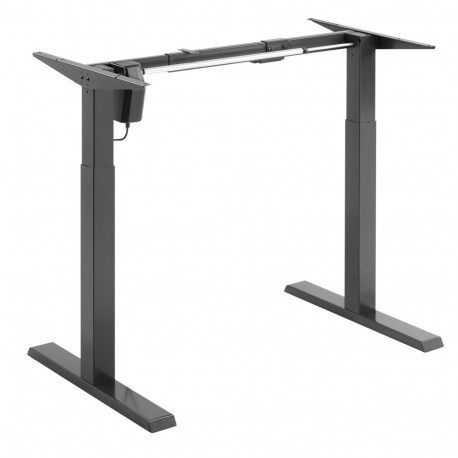Elektriliselt reguleeritav kirjutuslaud Ergo Office, hall, max kõrgus 123 cm, 80 kg - ilma lauaplaad