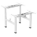 Biurko elektryczne podwójne regulacja wys. Ergo Office, max wys 128cm, max 125kg x2, bez blatu do pr