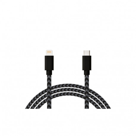 66-143# Przyłącze usb-c -iphone 1m plecionka