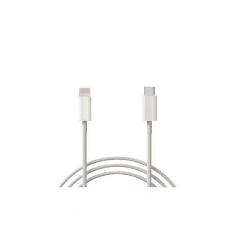 66-142# usb-c -iphone 1m valge ühenduskaabel