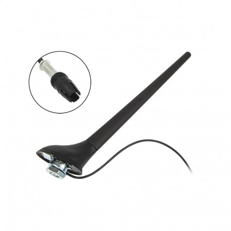 22-699# professionaalne FM-autoantenn Fiat Phantom, viimistlemata mast 20cm