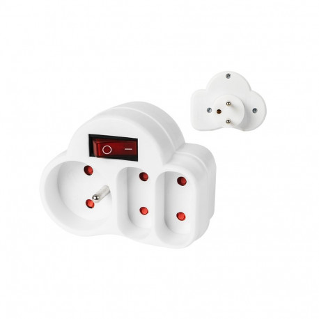 2409# r-12ws 3-pesaga lülitiga harukarp