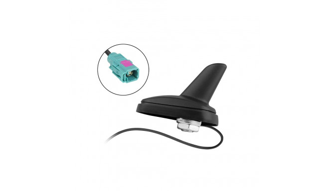 22-687# auto shark-antenn fiat fakra 1m am/fm