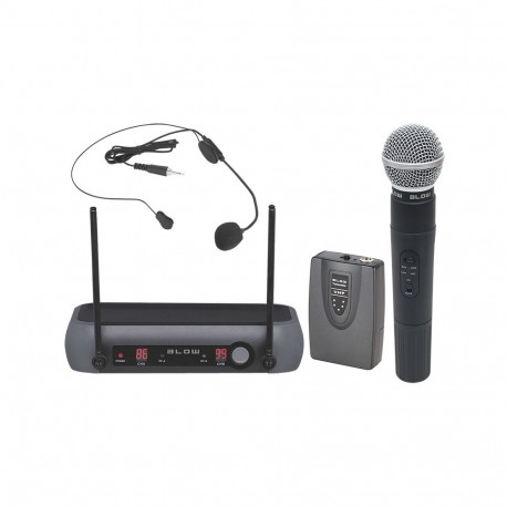 Blow juhtmevaba mikrofon prm903 33-003# 2 mikrofoni