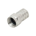 2371# Wtyk sat "f" rg6 zaciskane z uszczelką cu f-m06