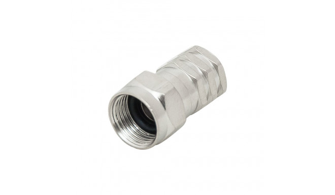 2371# Satelliidi "F" pistik RG6 pressitav tihendiga vask F-M06