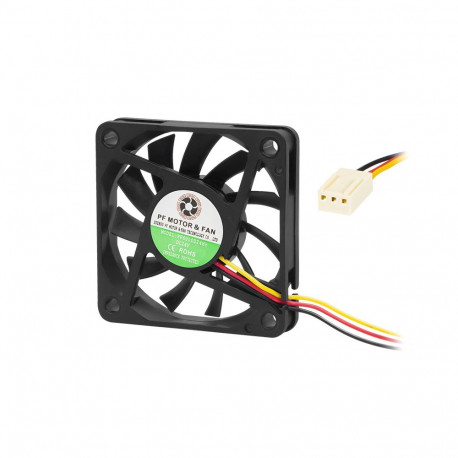 85-622# 60x10mm 24v kuul-laagriga 3-juhtmeline ventilaator