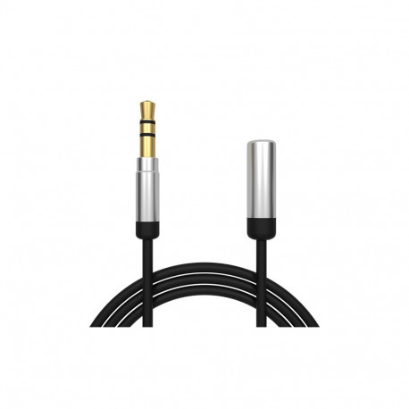 91-280# Przedłużacz jack 3,5mm 2,5m prosty hq