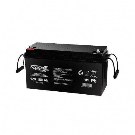 Xtreme geelaku 82-225# 12V/150Ah 490x240x165_8" (2 tk)