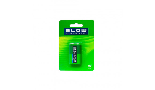 82-510# Bateria blow super heavy duty 9v 6f22 blister