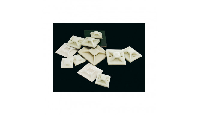 4943# Podstawka samoprzylepna 30mm/30mm biała