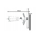 21-037# Antena dvb-t atd27s vhf/uhf mux8 pasywna