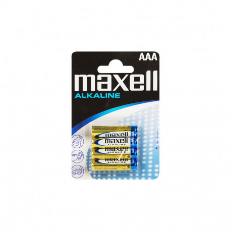 8643# Bateria alkaliczna aaa 1.5 lr3 maxell 4szt blister