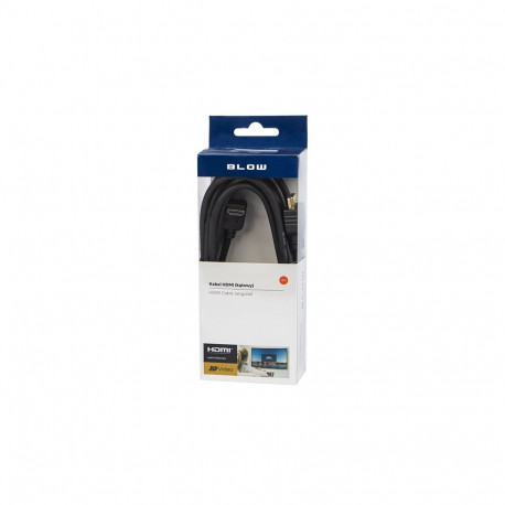 92-604# Przyłącze hdmi-hdmi classic kątowe 3m