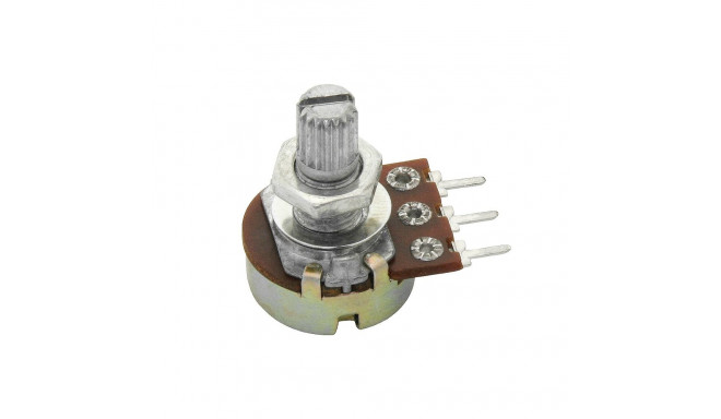 8783# Potencjometr obrotowy 10k ohm a log. l=20mm (5 tk.)