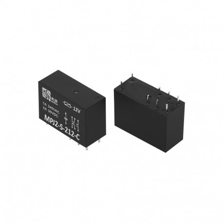 8362# Przekaźnik mpjs212c 12v (s142c12v) przekaźnik,cewka 12v,styki 2x 5a/250vac