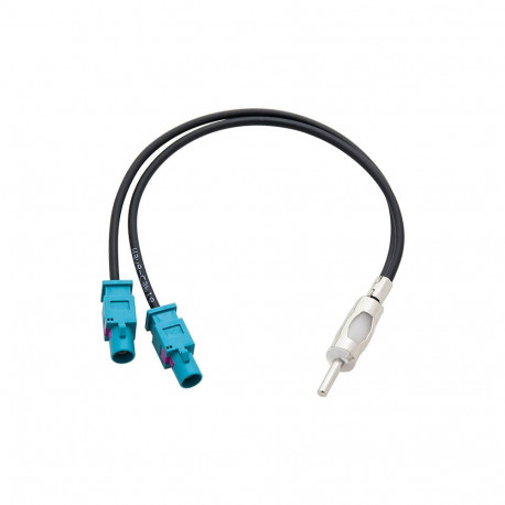 0224# ford 2xfakra(m)-din pistik auto antenniadapter